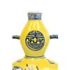 Image 2 : Qing Dynasty yellow vase with handles