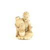 Image 3 : 2 ivory "Buddha" figures