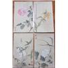 Image 1 : 4 soft paper drawings of "Flowers"