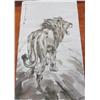 Image 1 : Soft paper drawing of "Lion"