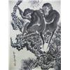 Image 2 : Chinese scroll of "2 Monkeys in a Tree"