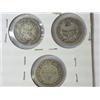 Image 2 : 3-HOLED SEATED LIBERTY HALF DIMES