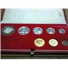 Image 1 : PARTIAL 1981 SOUTH AFRICA PROOF SET 8 COINS