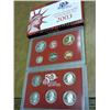 Image 2 : 2003 US SILVER PROOF SET (WITH BOX)