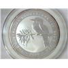 Image 2 : 2000 $1 AUSTRALIA KOOKABURRA 1 OZ SILVER (PF LIKE)