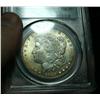 Image 3 : PCGS 1890-p Morgan Dollar Graded Choice Uncirculated ms64  PCGS  A toned PQ coin