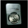 Image 1 : NGC 1922-p Peace Dollar Graded Select Uncirculated ms63  NGC