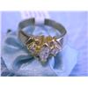 Image 1 : 14k Yellow Gold Ring with Diamonds