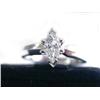 Image 1 : Platinum Ring with Solitaire Diamond