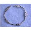 Image 2 : 18k White Gold Bracelet with Diamonds and Tsavorite