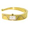 Image 1 : Milus 18K Yellow Gold Diamond Bangle Watch