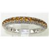 Image 1 : 18K Yellow Gold Citrine & Diamond Ring