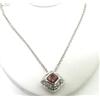 Image 2 : Asprey 18K Gold, Pink Tourmaline & Diamond Necklace