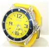 Image 1 : Ritmo Stainless Steel Rubber Strap Watch