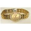 Image 1 : Omega 18K Yellow Gold Diamond Wrist Watch