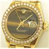 Image 2 : Rolex 18K Yellow Gold Diamond Ladies Watch