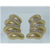 Image 1 : KieselStein Cord 18K Gold Diamond Earrings