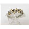 Image 2 : Platinum/18K Yellow Gold Diamond Ring