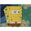 Image 2 : Relaxing In Background Original Animation Cel SpongeBob