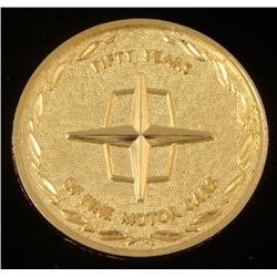 Gem UNC 1971 Lincoln Continental 50 Yr Aniversary Medal