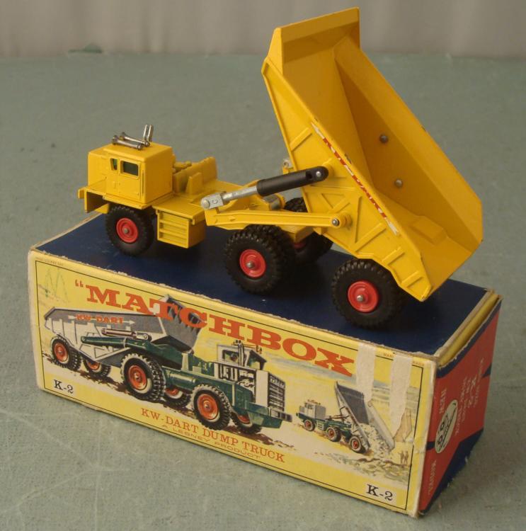 Matchbox King Size K2 KWDart Dump Truck MIB