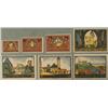Image 2 : 7 CU Dif German Notgeld Pfennig Set 1921 Paper Money