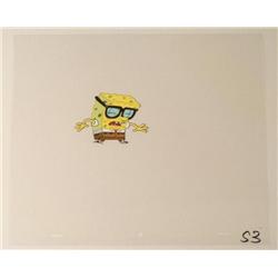 Sneezing Sponge Original Animation SpongeBob Art Cel
