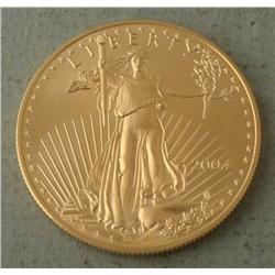 2004 $50 Gold Eagle Coin 1 Troy Oz Bullion