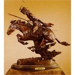 Cheyenne By Frederick Remington Bronze Sculpture
