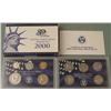 Image 1 : 2000 10 Pc US Mint Proof Set in Original Box w/ COA