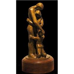 Me Too by Natalie-Bronze Sculpture