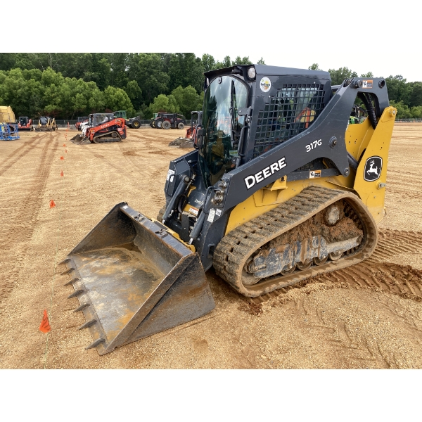 2022 JOHN DEERE 317G Skid Steer Loader - Crawler