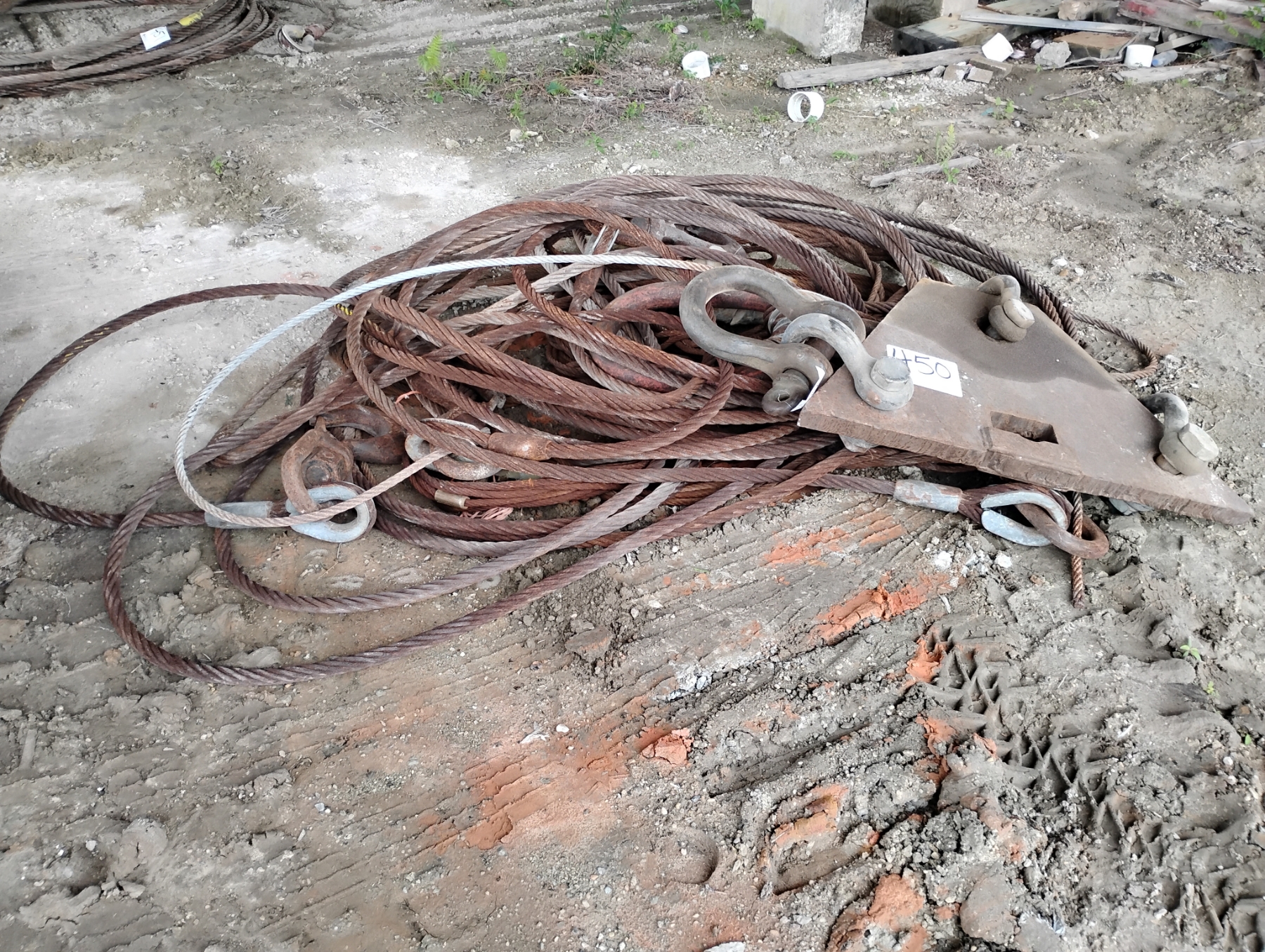 Trilink Rigging WIRE ROPE SLINGS & TRILINK - J.M. Wood Auction Company, Inc.