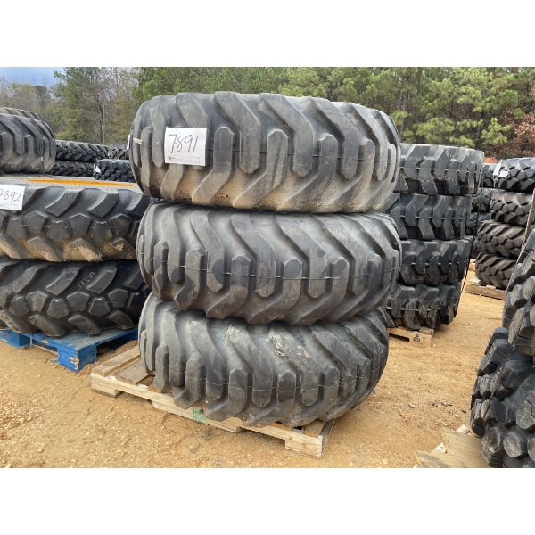 17.5-23 TIRES & RIMS (3 EACH)