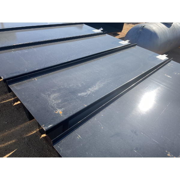 STEEL WORK TABLE, 25" X 90"