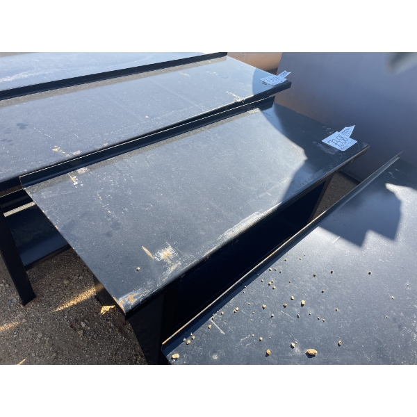 STEEL WORK TABLE, 25" X 60"