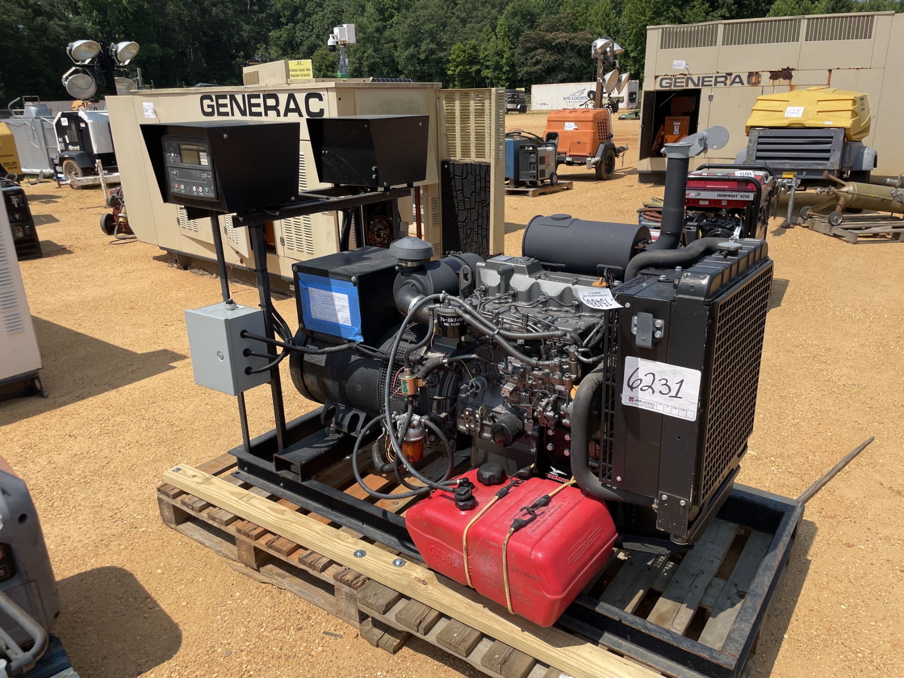 YANMAR 4TNV98-GGE GENERATOR - J.M. Wood Auction Company, Inc.