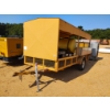 Image 1 : 14' COVERED JOBSITE TRAILER