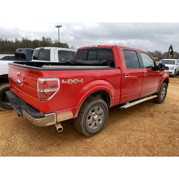 2012 FORD F150 LARIAT Pickup Truck - J.M. Wood Auction Company, Inc.