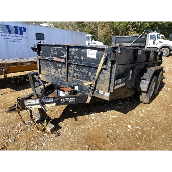 2007 ANDERSON 6 TON SERIES Dump Trailer
