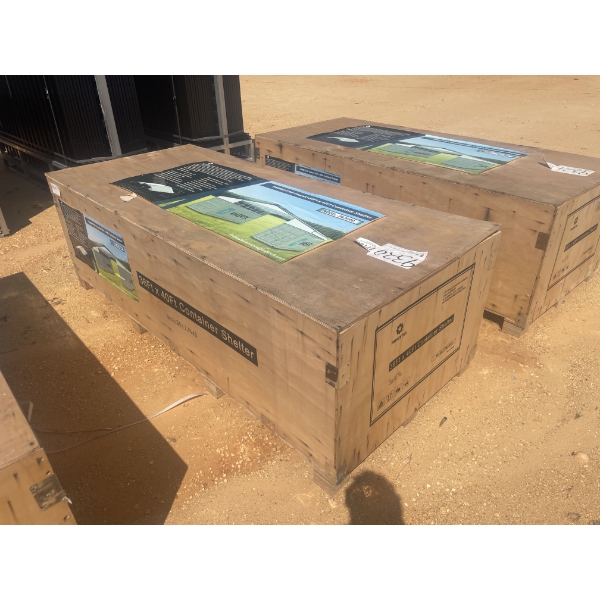 36' X 40' METAL CONTAINER SHELTER