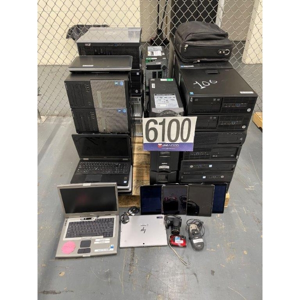 CPUs, LAPTOPS, TABLETS, CAMERAS, UPSs