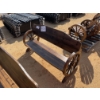 Image 1 : WAGON WHEEL BENCH