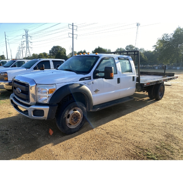 2015 FORD F450 XL Flatbed Truck
