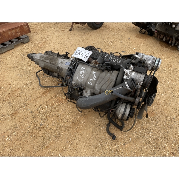 V8 GAS ENGINE & TRANSMISSION