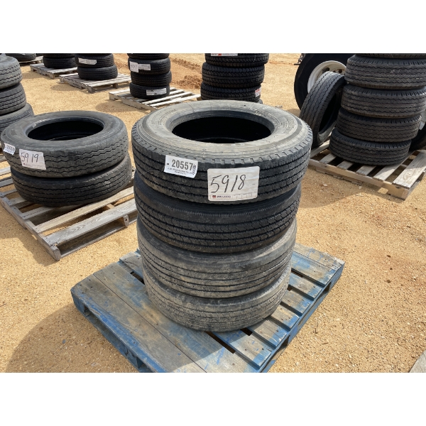 (4) 215/75R17.5 TIRES