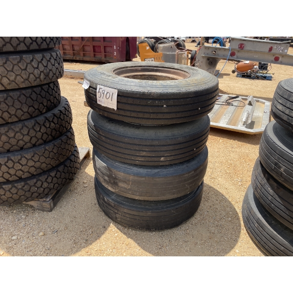 11R 24.5 TIRES & RIMS
