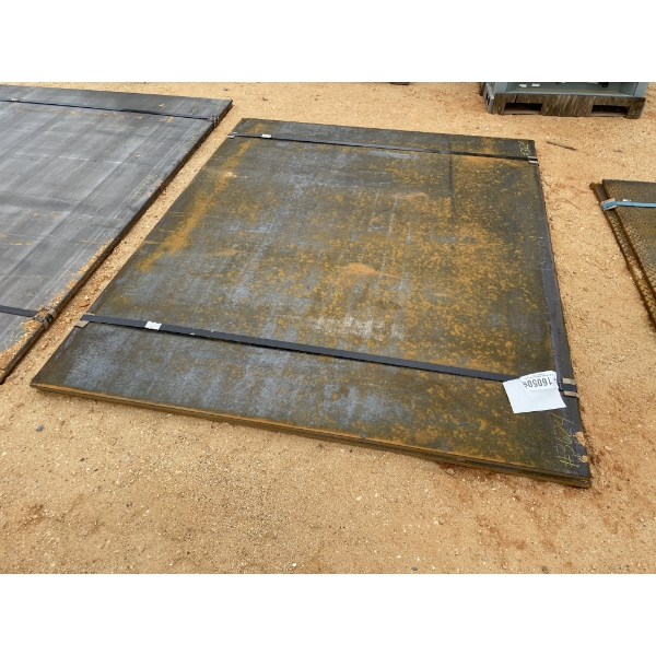 1" DIAMOND PLATE STEEL, 72" X 89" (2 EACH)