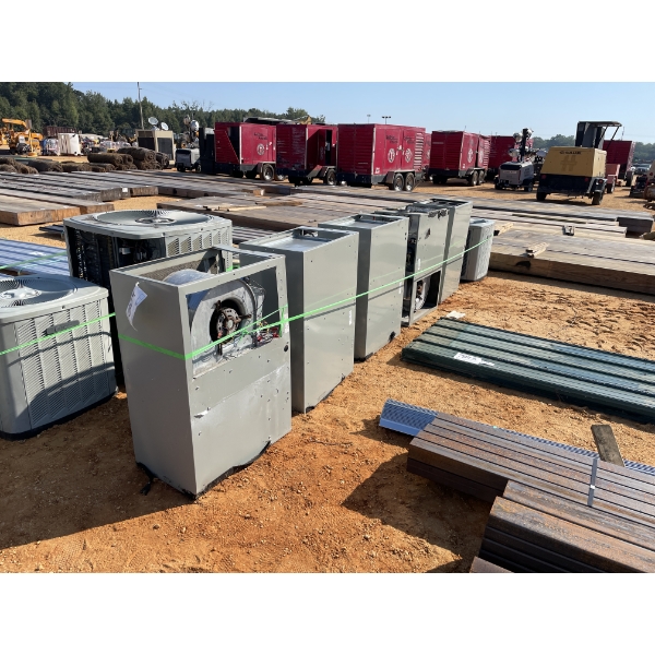 HVAQ EQ - (1) AC UNIT & (5) AIR HANDLERS
