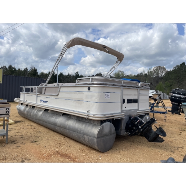 FISHER 22' PONTOON Boat
